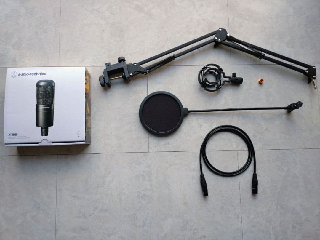 audio-technica AT2020&その他用具一式