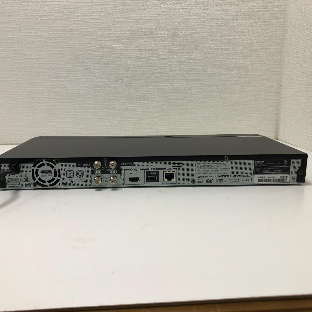 TOSHIBA REGZA DBR-W2008ブルーレイレコーダー 88160