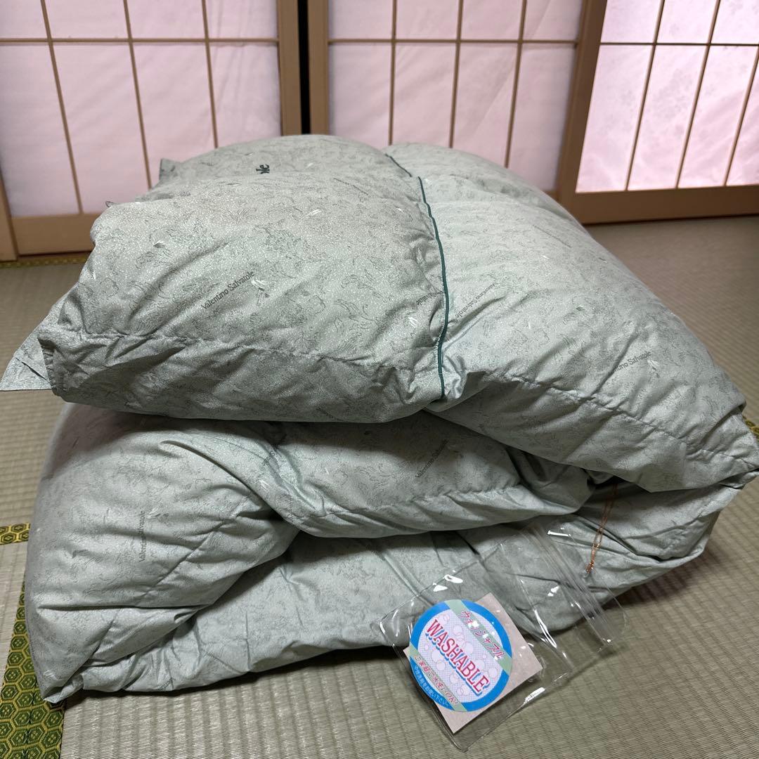 S様 羽毛掛け布団　190✖️210 バレンチノ　ヨーロピアンダウン【未使用】