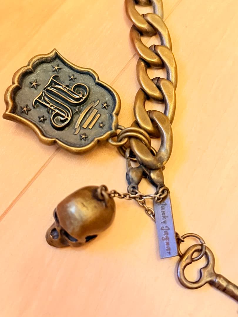 ジャンキージャガーウォレットチェーン JJ 真鍮