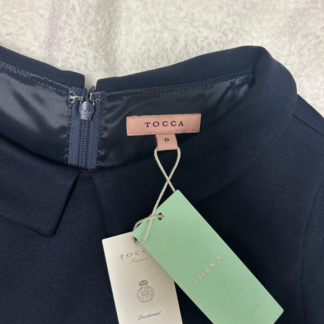 専用　新品　TOCCA 【消臭&洗える】LUMINOUS ドレス　ワンピース　S