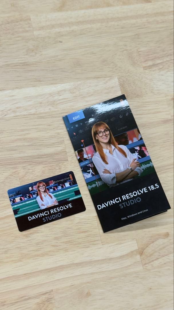 DaVinci Resolve Studio 18.5 ライセンス