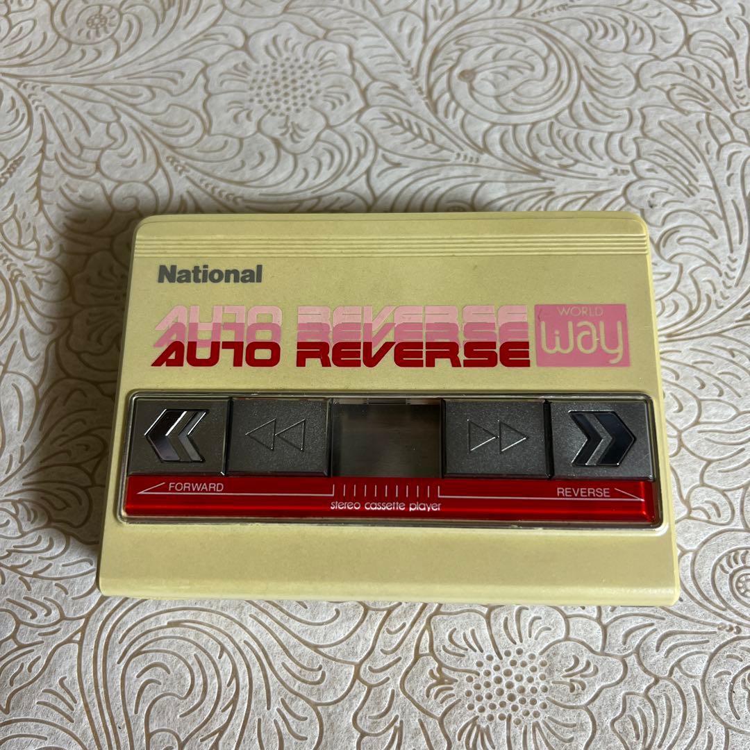 【ジャンク品】National RQ-R２オートリバースカセットレコーダー