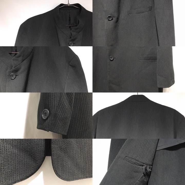 スーツ Mao Collar X Fake Corduroy Wide SetUp