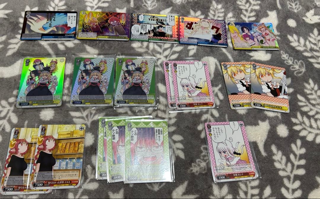 ヴァイスシュヴァルツ　小林さんちのメイドラゴン　まとめ売り