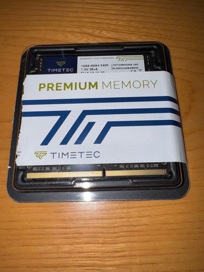 【新古】Timetec 32GB Kit (2x16GB) ノートPC用メモリ