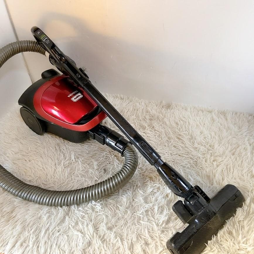 TOSHIBA VC-PL9 紙パック式掃除機 東芝 レッド 2023年製