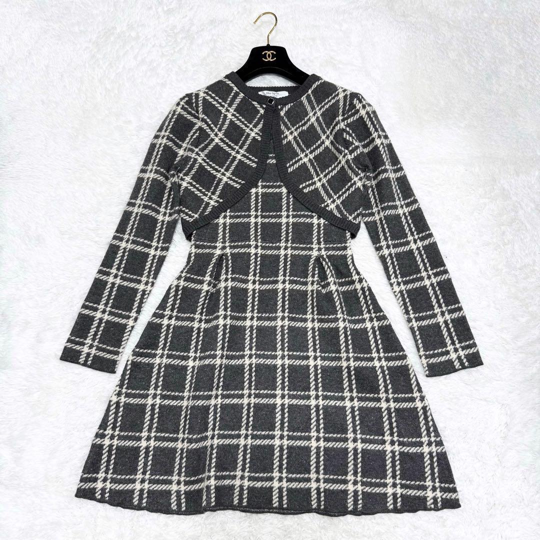 【美品✨】Pantheon Checked Knit Dress