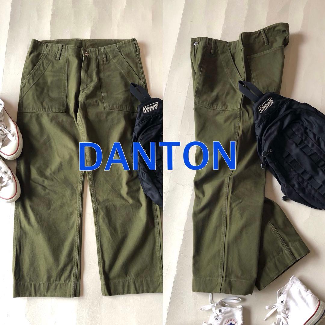 ビームス取扱♪ダントンDANTONコットン100%使えるベイカーパンツ♪