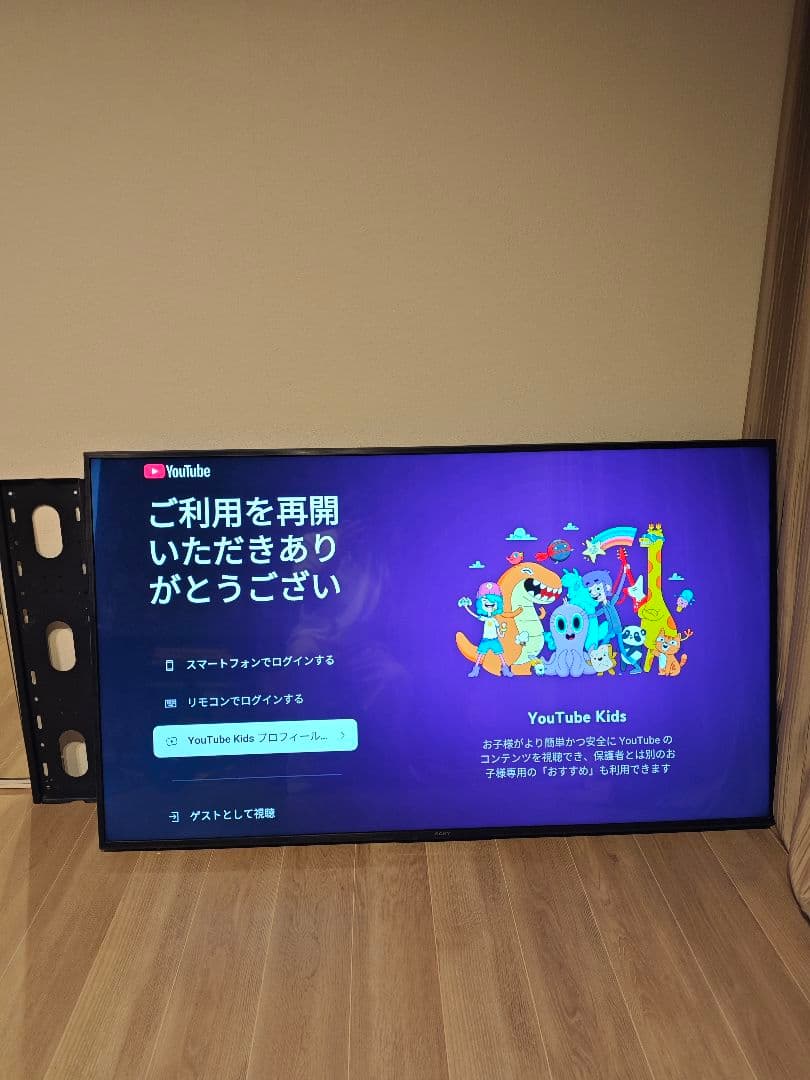 SONY BRAVIA KJ-65X80J 65インチ 4K液晶テレビ