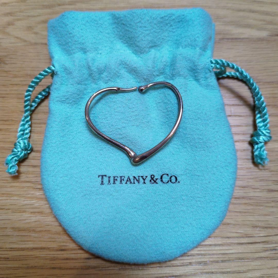 Tiffany & Co. オープンハートフープピアス 片方のみ