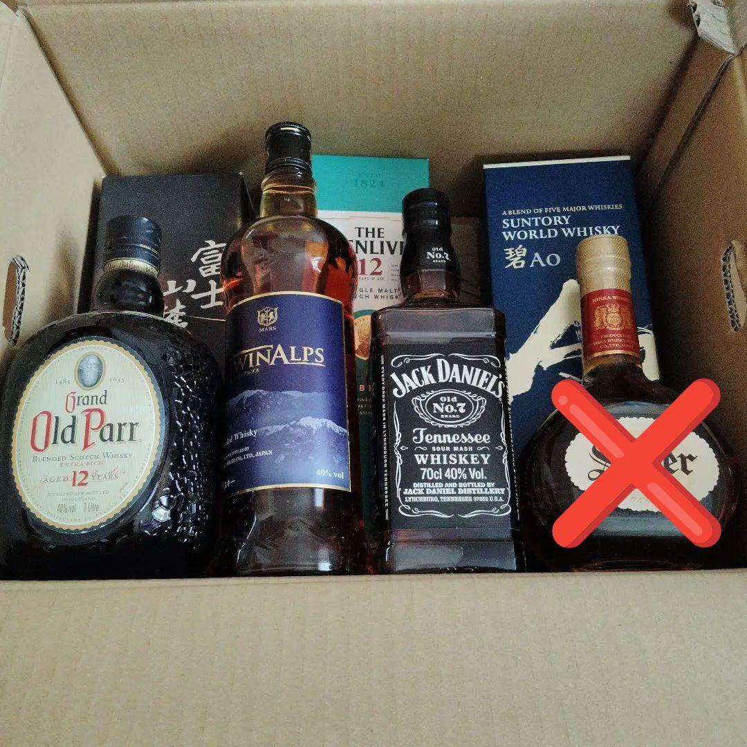 新品 ウイスキー 詰め合わせ 六本