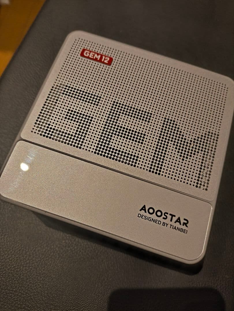 Windowsデスクトップ AOOSTAR GEN 12 miniPC Ryzen 7 7840HS