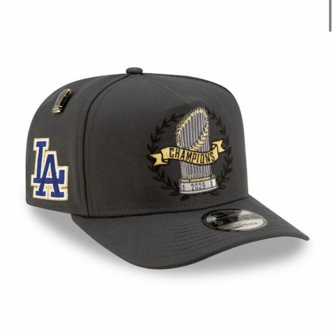 【海外モデル】ドジャース 2025 ワールドシリーズ　優勝キャップ ニューエラ