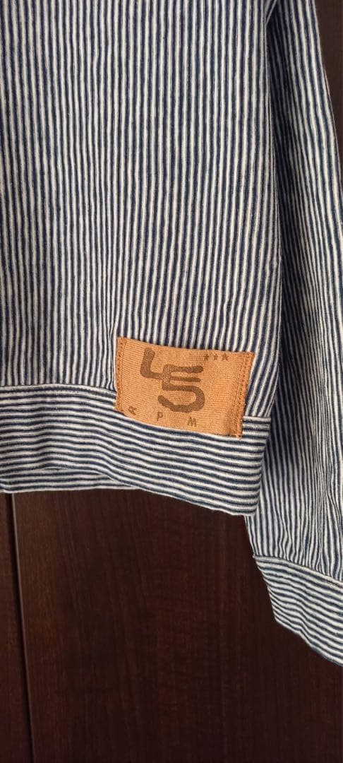 【45R ヒッコリー天竺のGジャン】