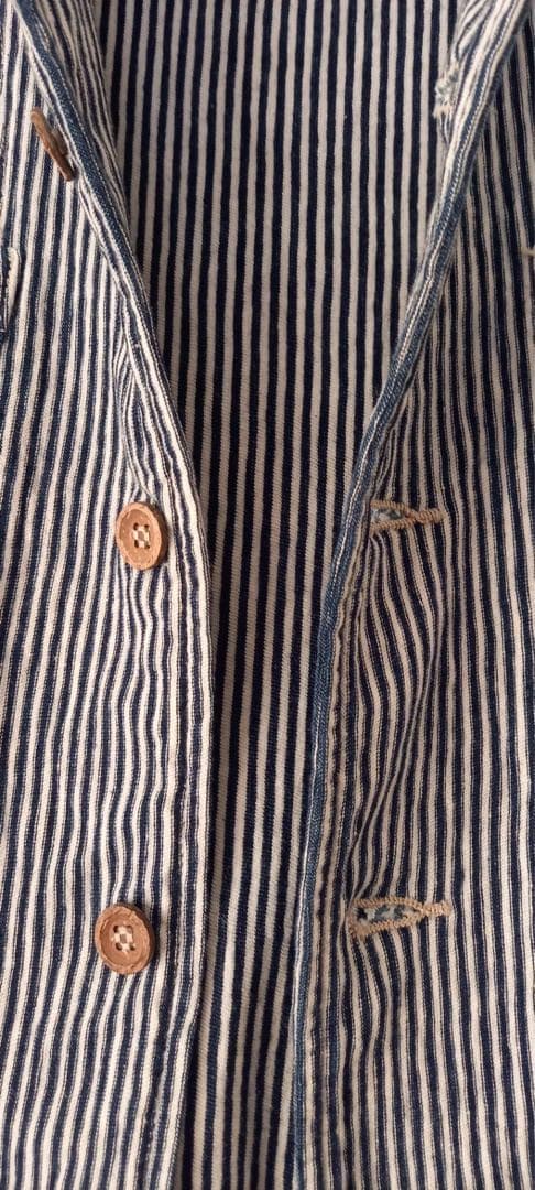 【45R ヒッコリー天竺のGジャン】