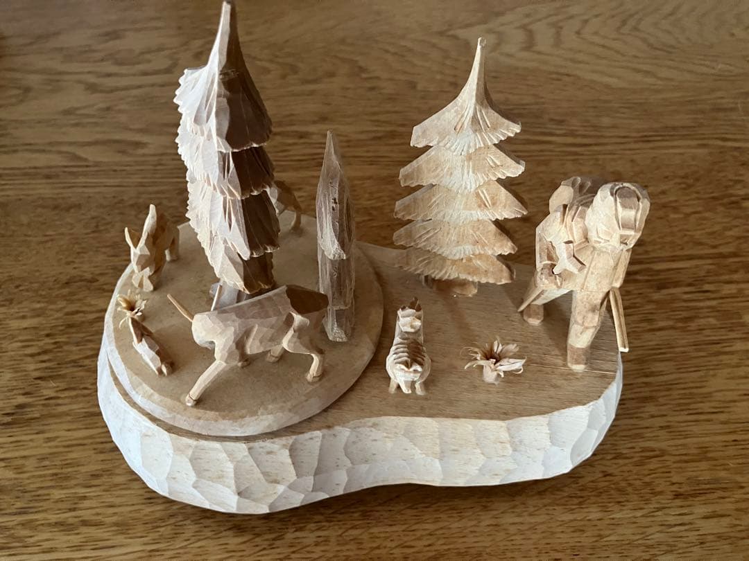 [希少] ドイツ　手作り木製オルゴール