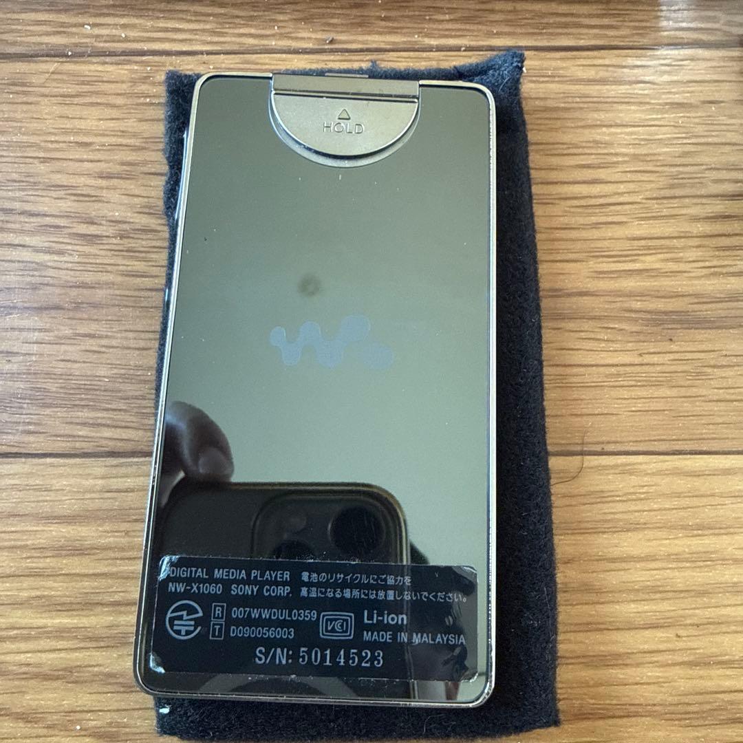 【美品】SONY ウォークマン　Xシリーズ　NW-1060 ブラック
