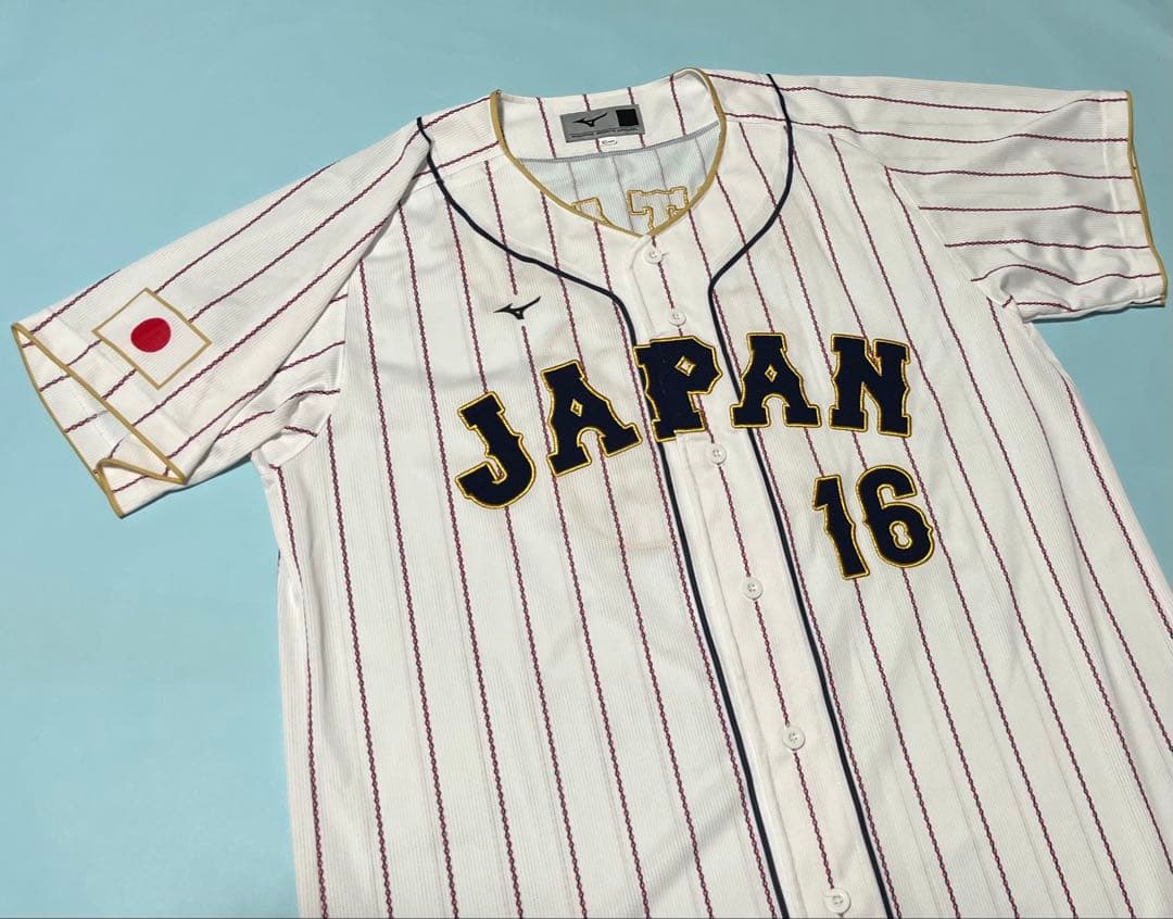 2023WBC日本代表　大谷翔平選手ユニフォーム　刺繍　XOサイズ　世界制覇