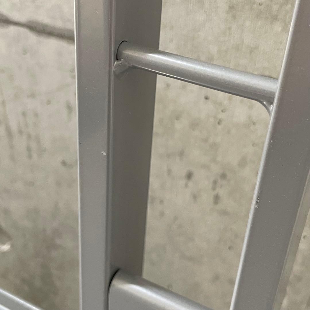 ルネセイコウ タワーシェルフ グランデ(ワイド天板) シルバー