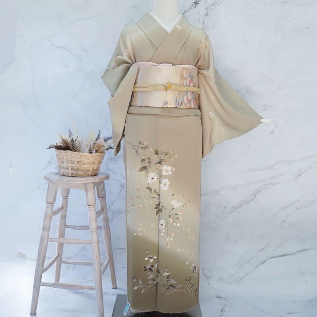 訪問着 フルセットa476七五三　卒業式　入学式　お宮参り　結婚式　落款