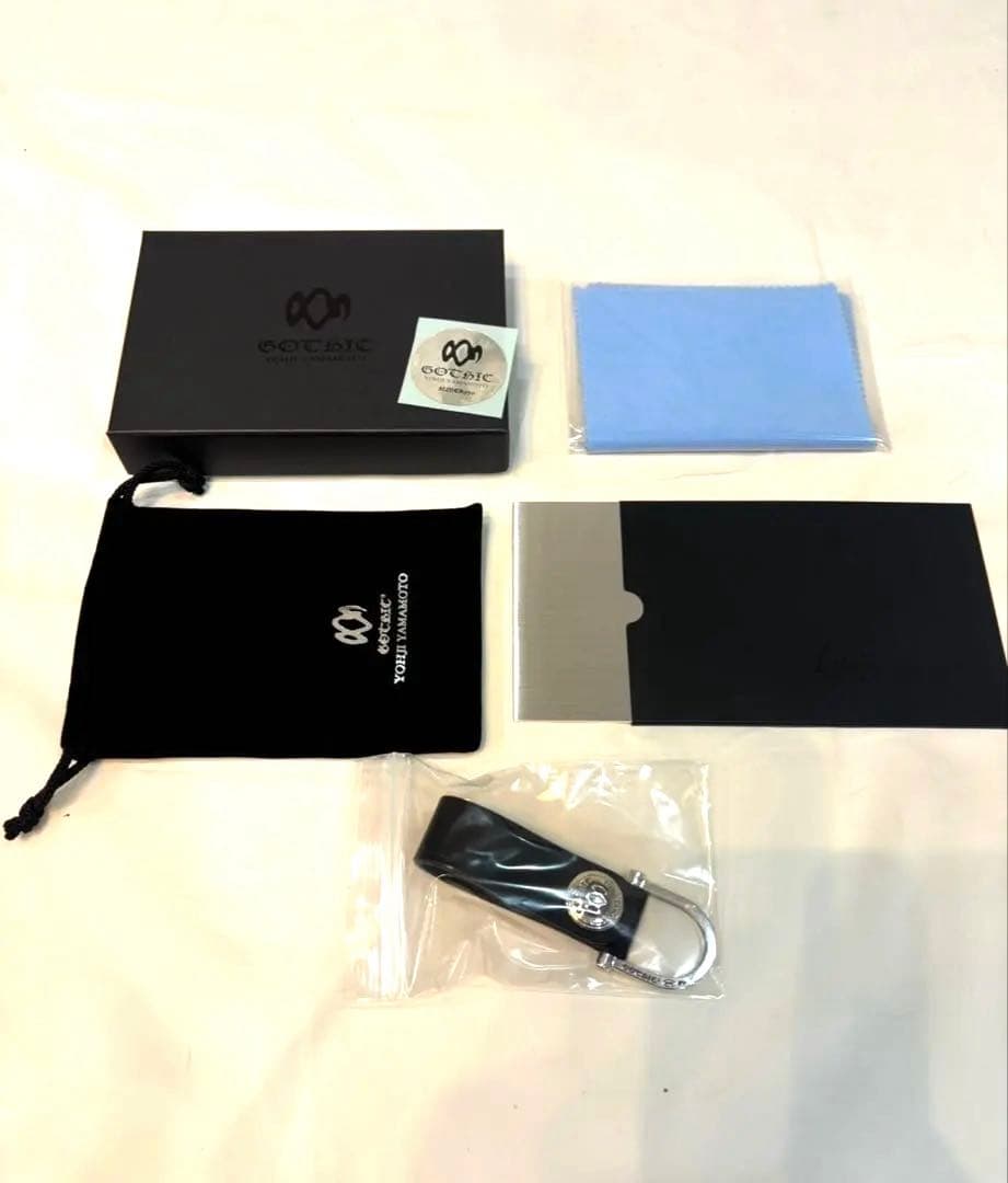 (お値下げ価格中)新品ヨウジヤマモトGOTHICベルトループレザーキーリング