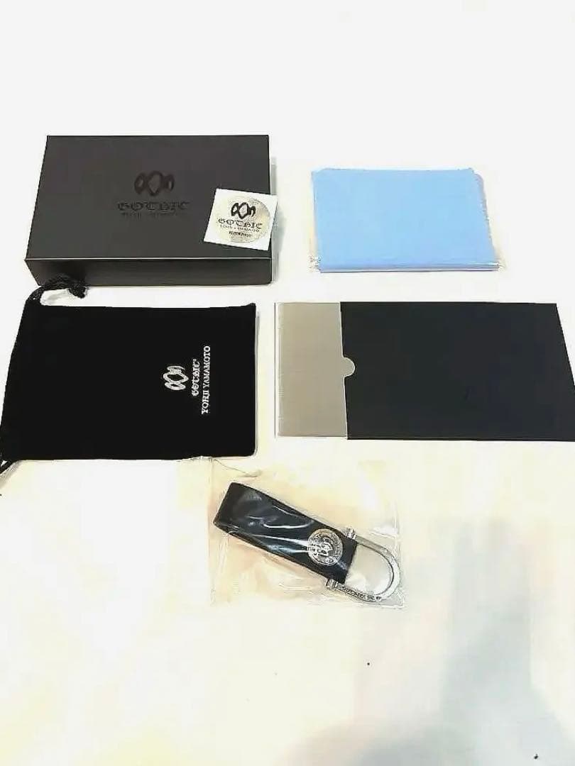 (お値下げ価格中)新品ヨウジヤマモトGOTHICベルトループレザーキーリング