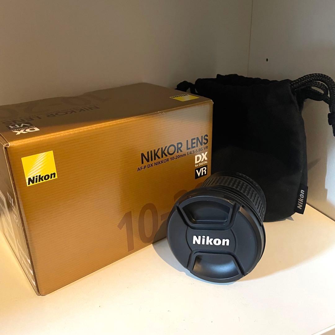 【ほぼ新品】Nikon AF-P DX 10-20F4.5-5.6G VR