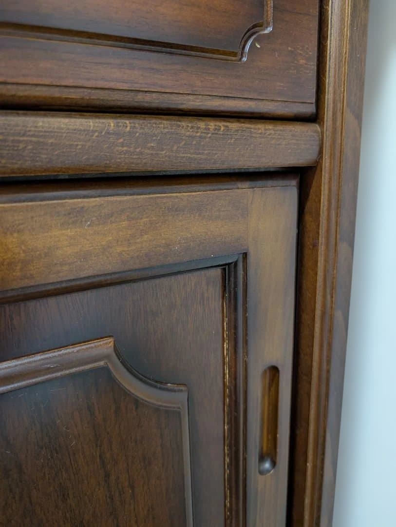 食器棚 カリモク　コロニアル　飾り棚 収納棚 本棚