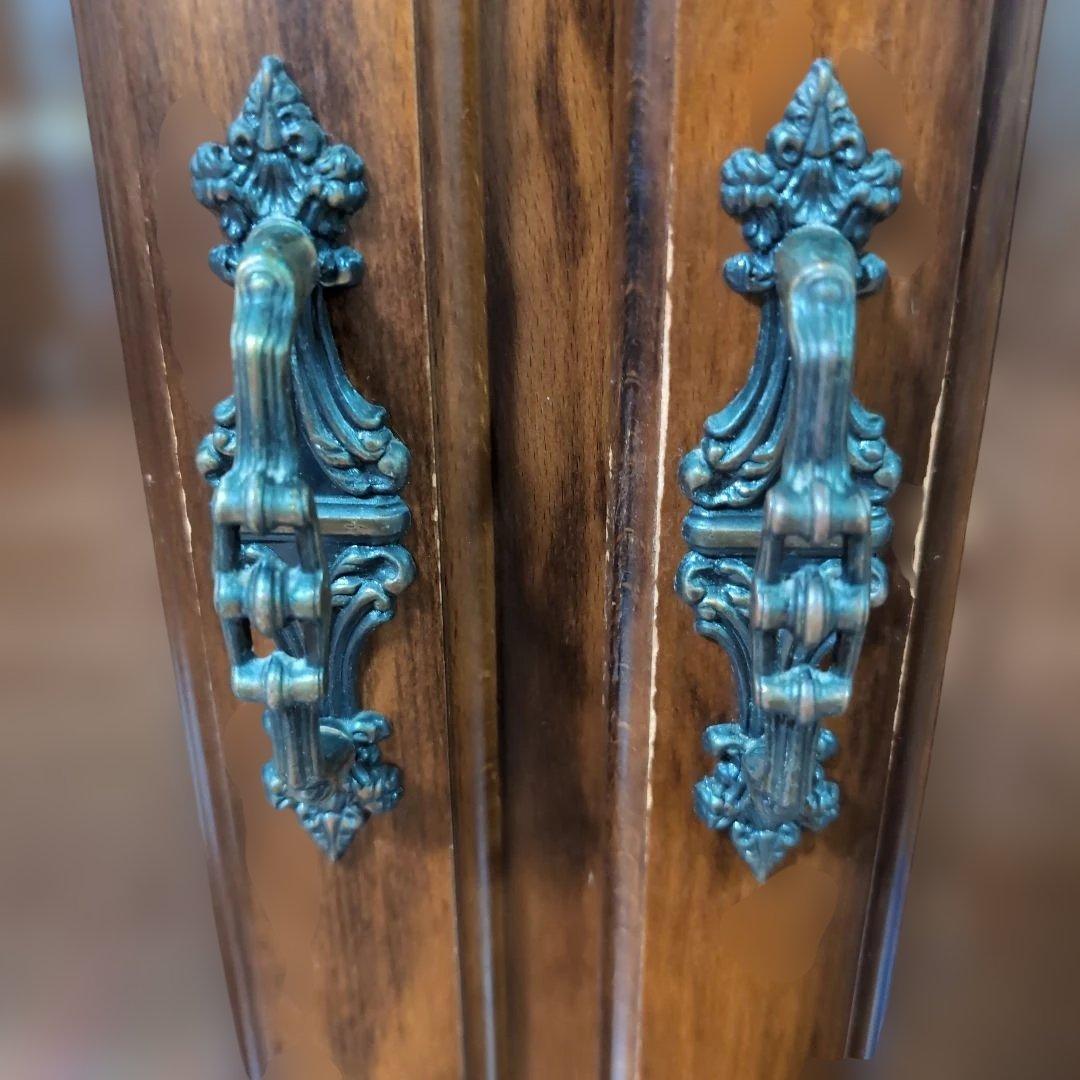 食器棚 カリモク　コロニアル　飾り棚 収納棚 本棚