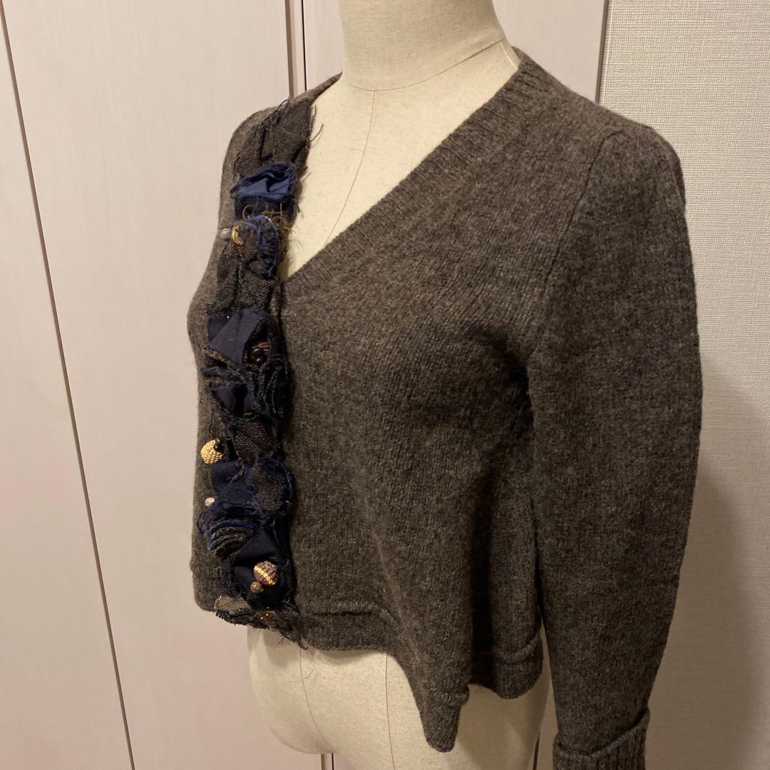 【MARNI 】モチーフ付きカーディガン 38