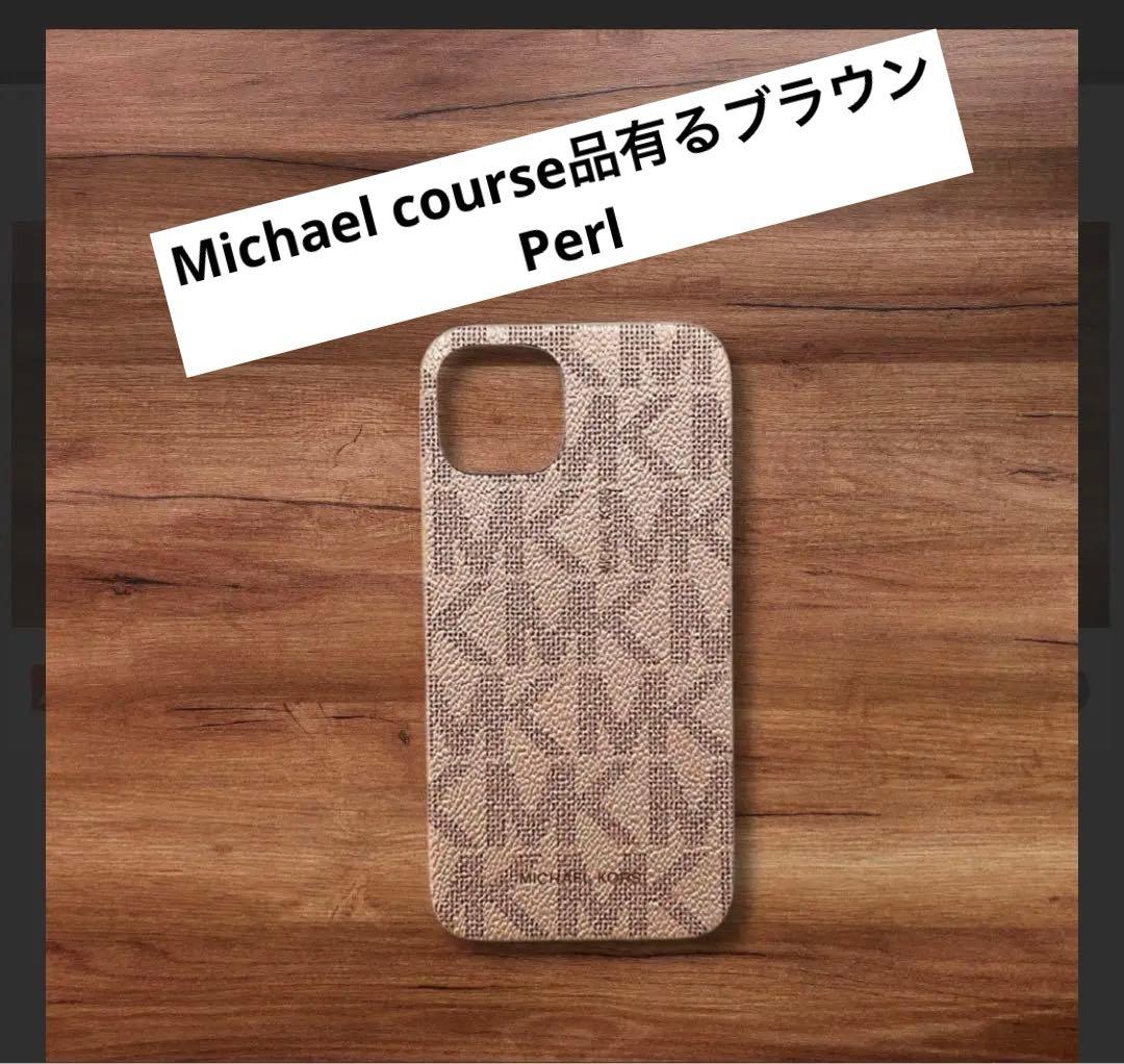 マイケルコース iPhone13 対応 ケース ローズ ロゴ　 1