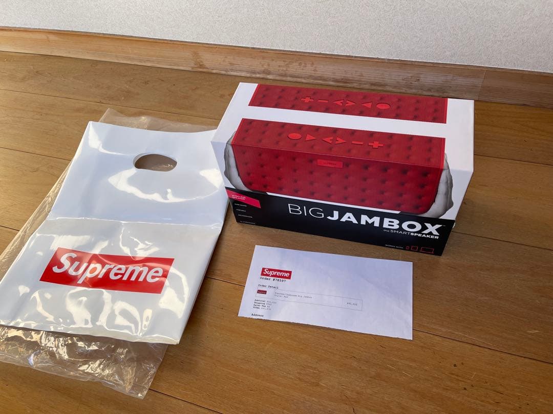 Supreme BIG JAMBOX ワイヤレススピーカー Jawbone