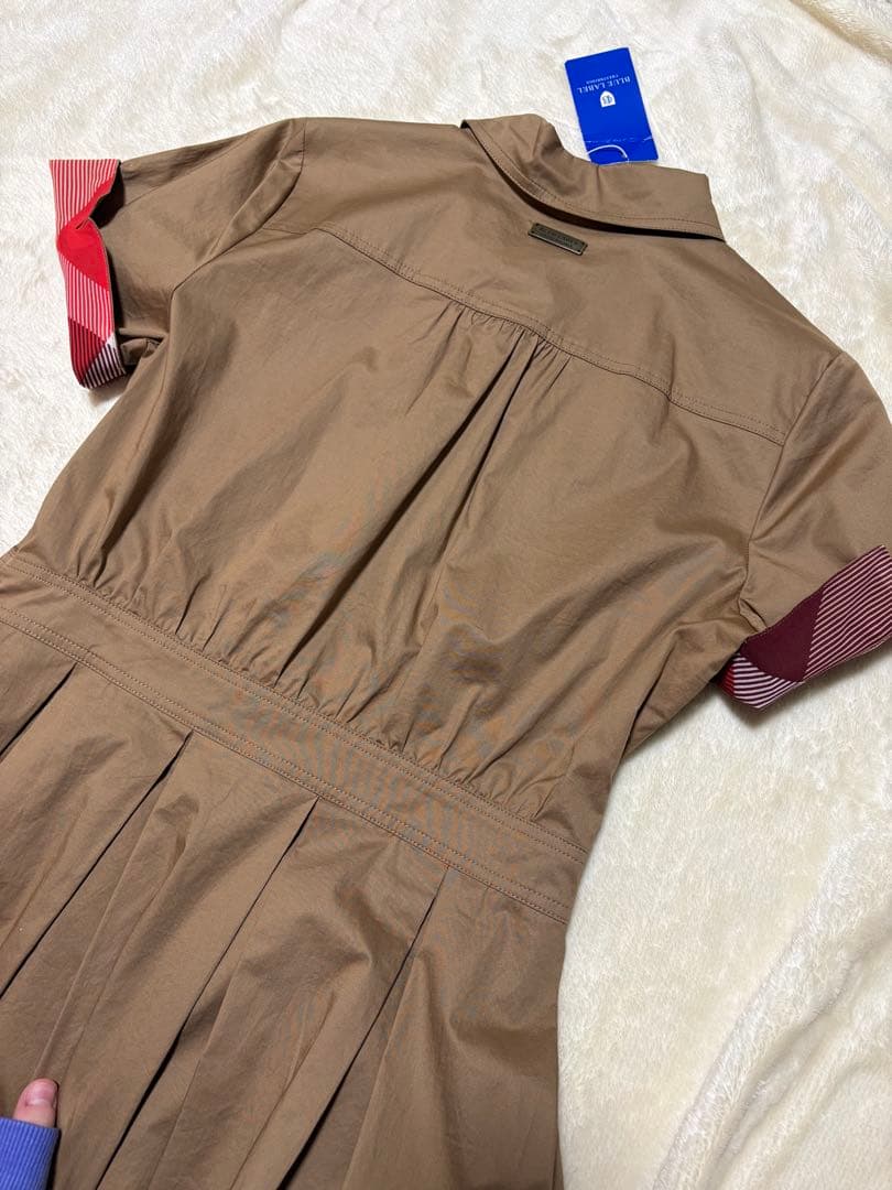 BLUE LABEL CRESTBRIDGE ブルーレーベル ワンピース 半袖