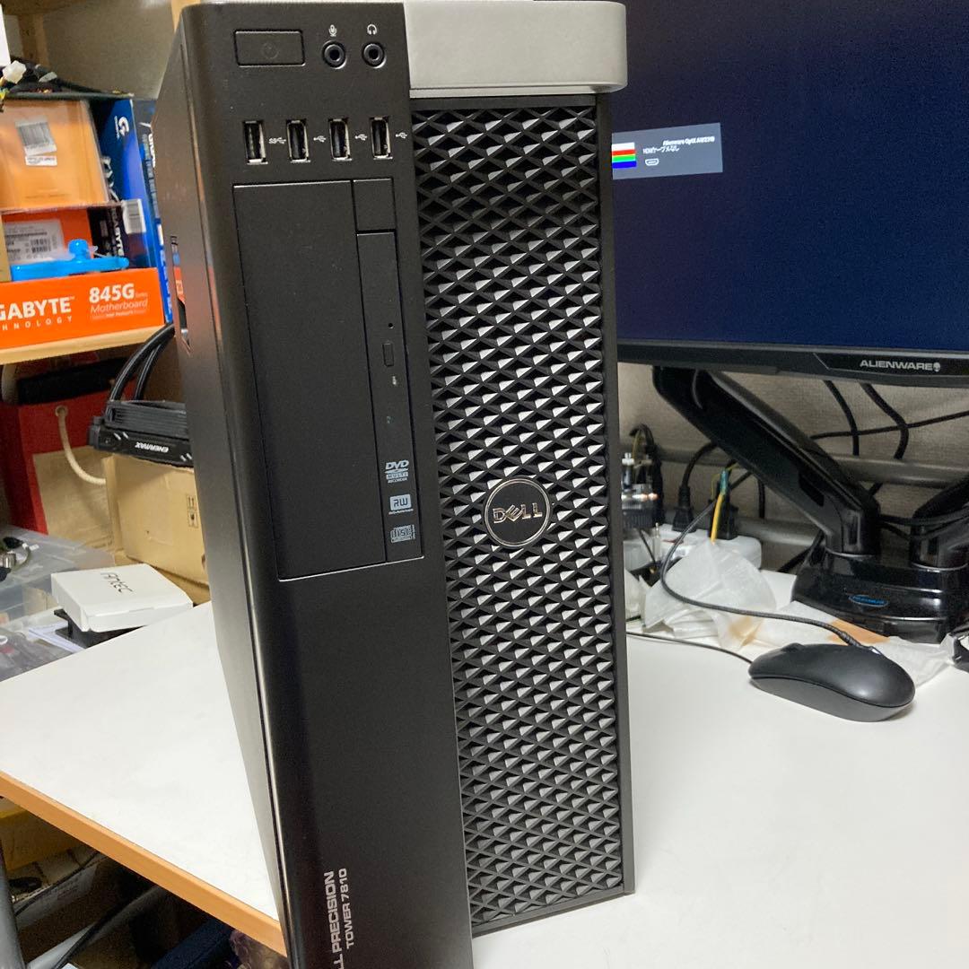 ゲーミングPCE5-2687v3x2 GTX1060 32G SSD T7810