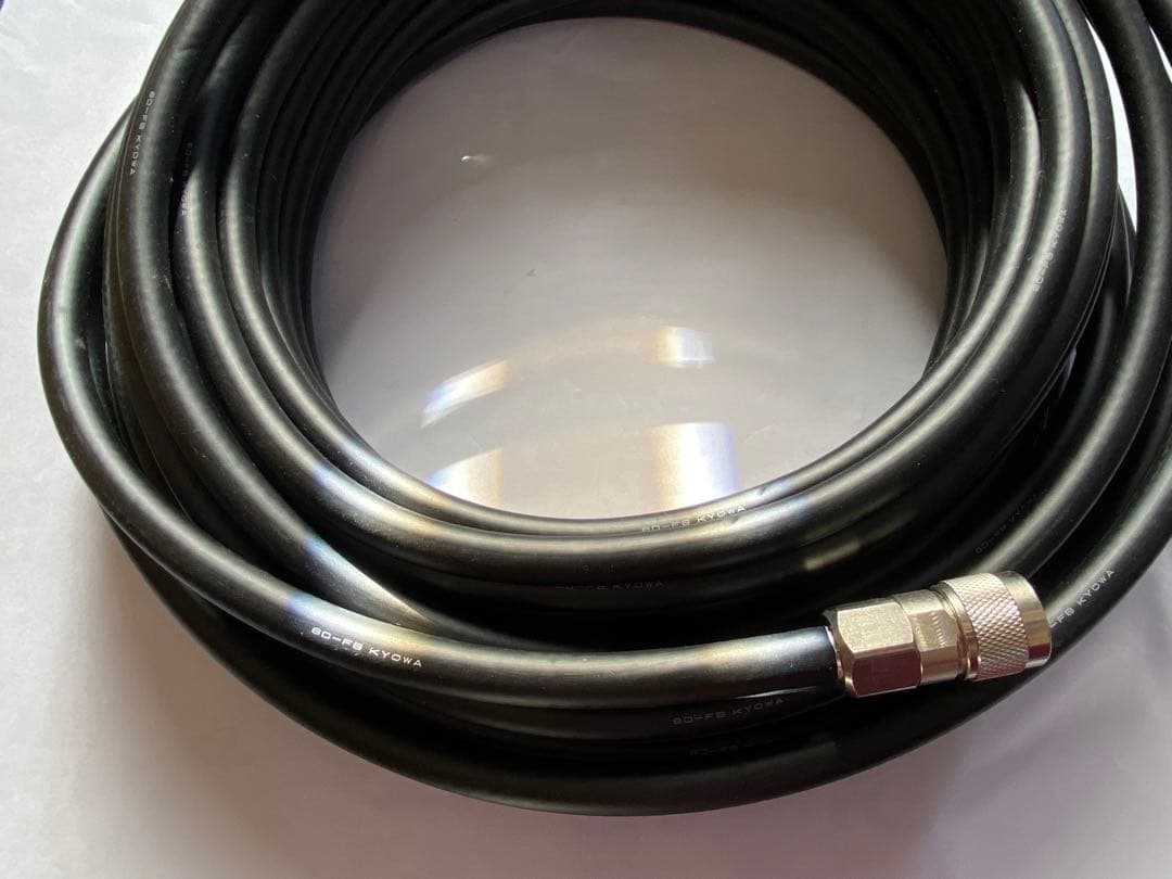 アマチュア無線 アンテナケーブル