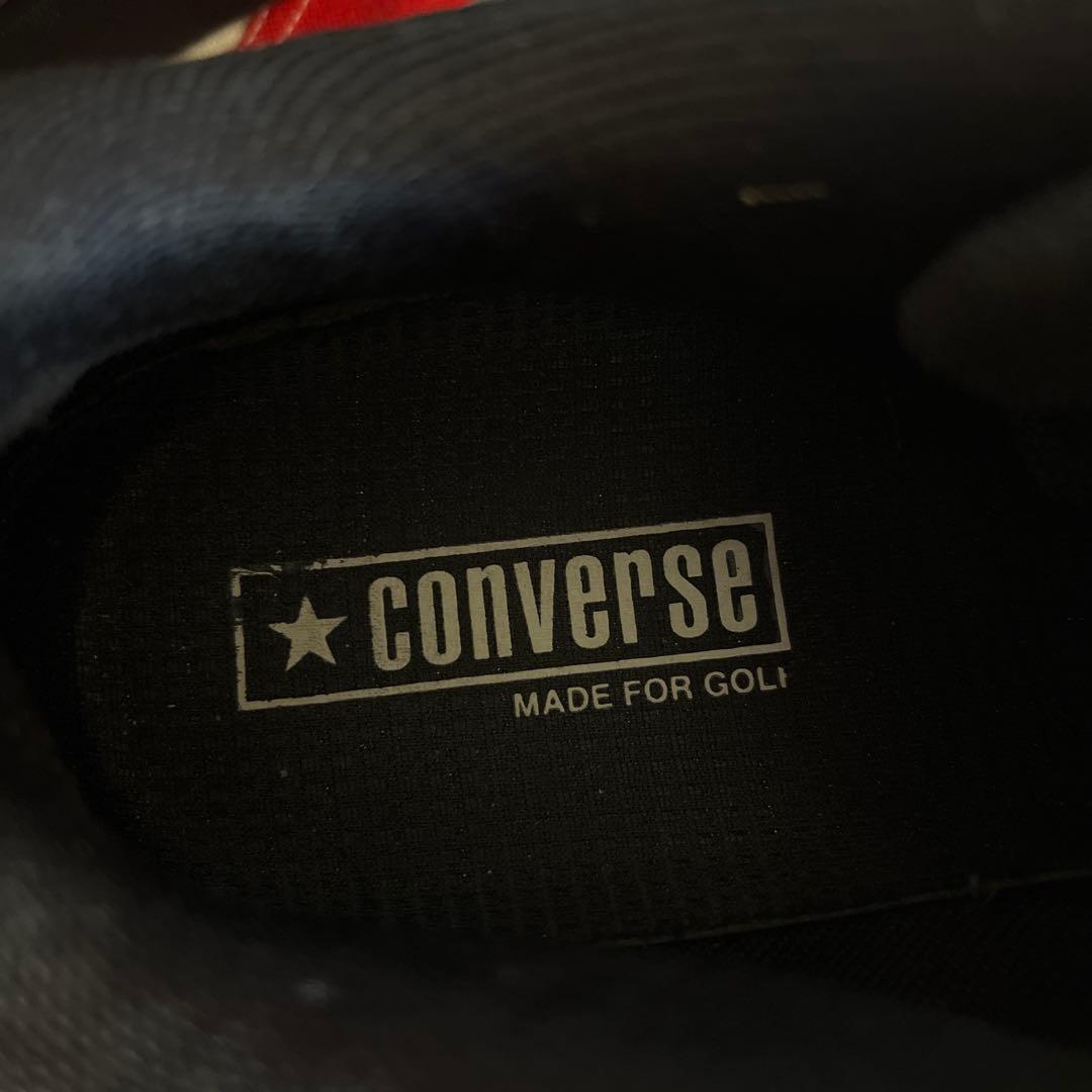 CONVERSE×BRIEFING GOLF スニーカー 28.0cm ブラック