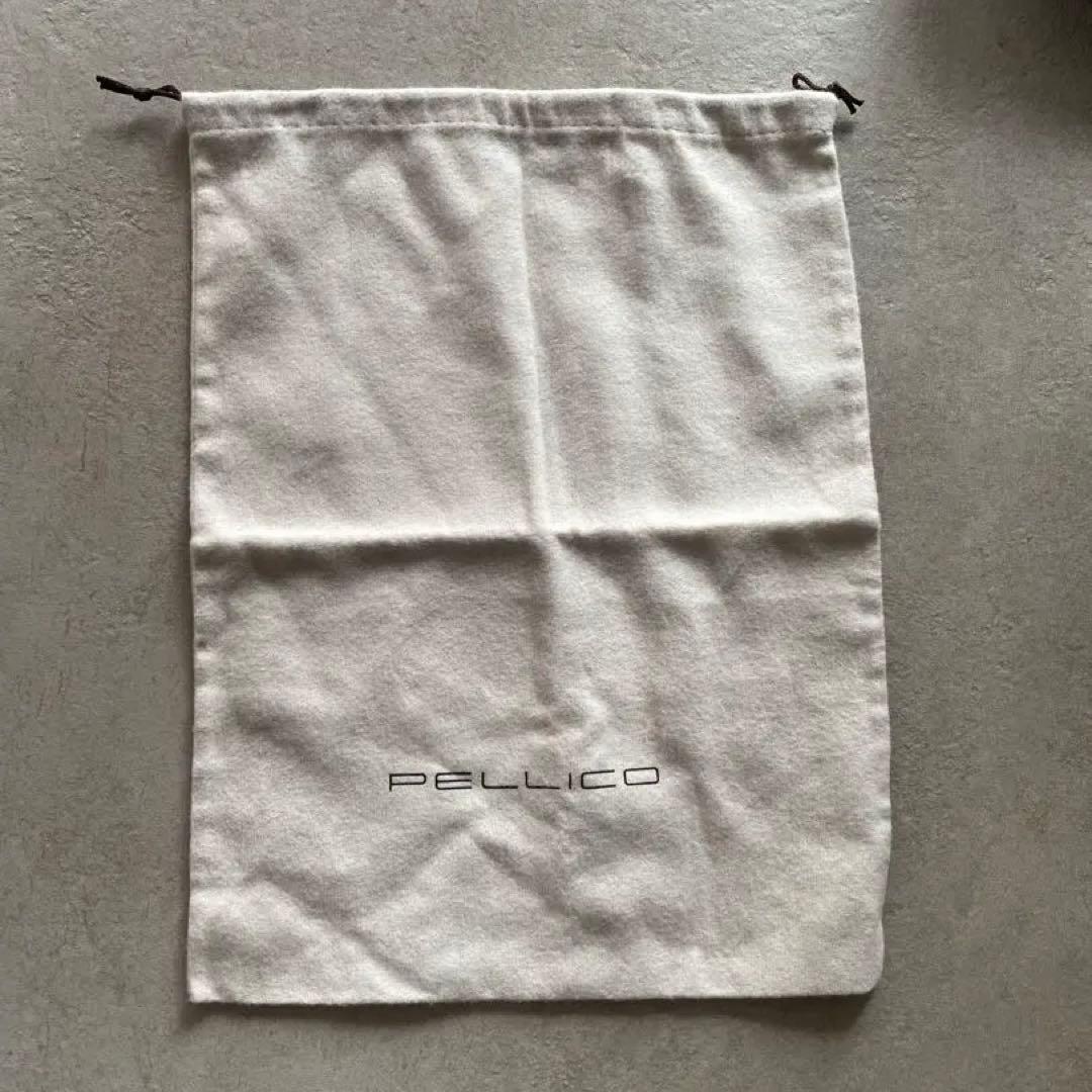 【美品】PELLICO チェック柄フラットミュール　37.5