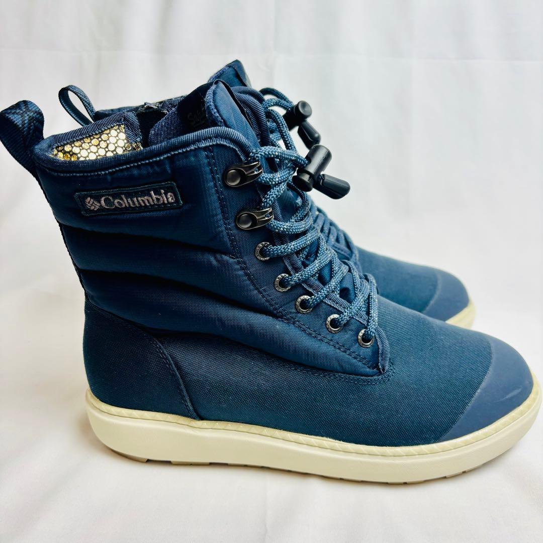 コロンビア サップランド レディース25cm ネイビー ブーツ