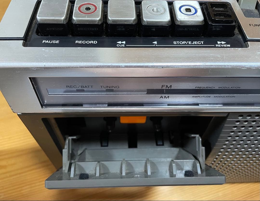 希少　昭和レトロ　SONY CFM-838 ラジオ・ラジカセ