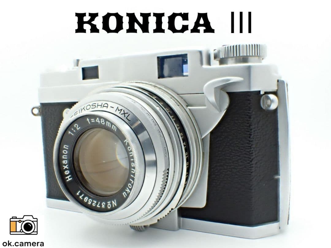 【分解清掃済良品】KONICA konica Ⅲ 初期不良保証付き