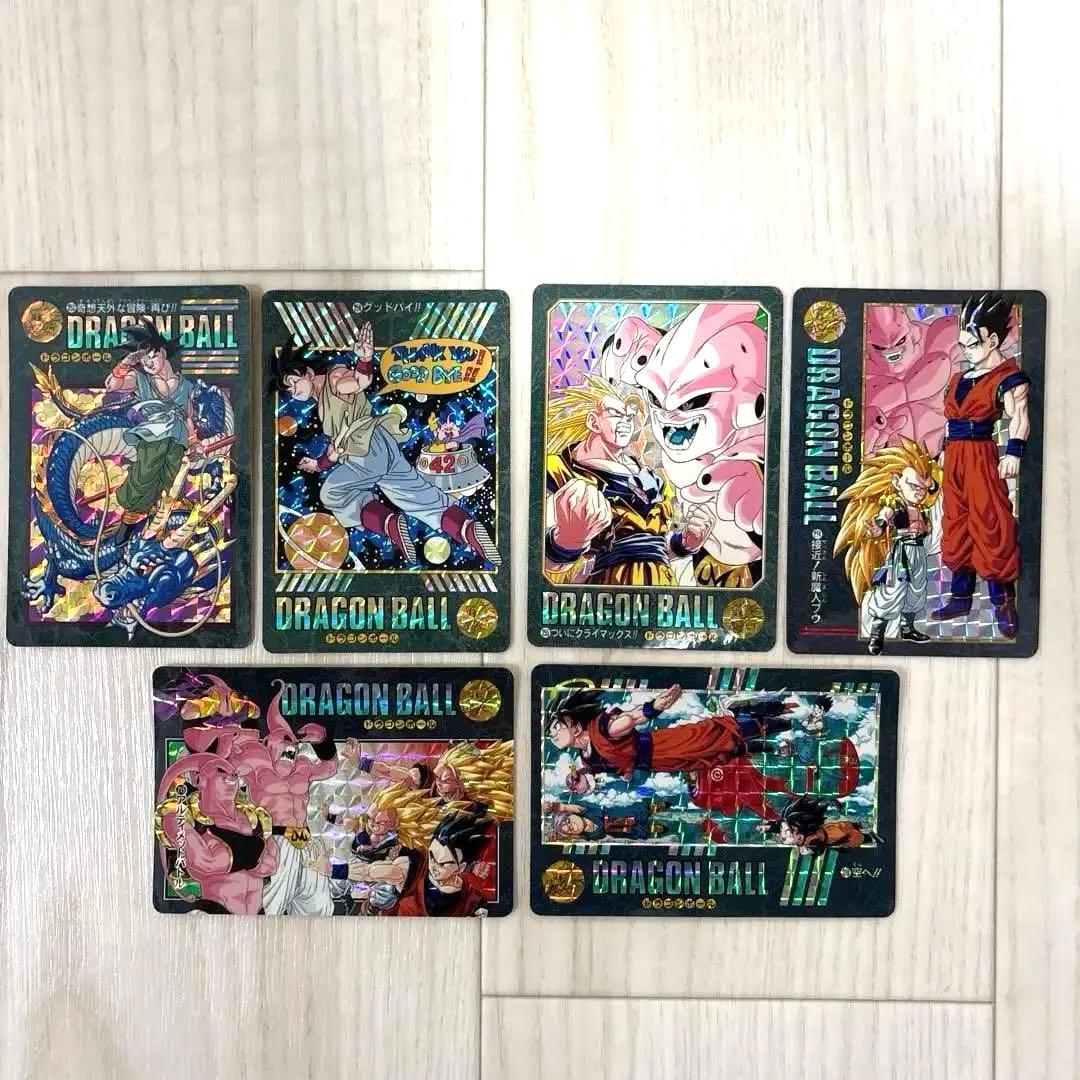 t*w様 ドラゴンボール トレーディングカード 6枚セット