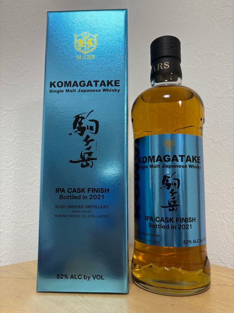 シングルモルト駒ヶ岳 IPAカスク フィニッシュ Bottled in 2021