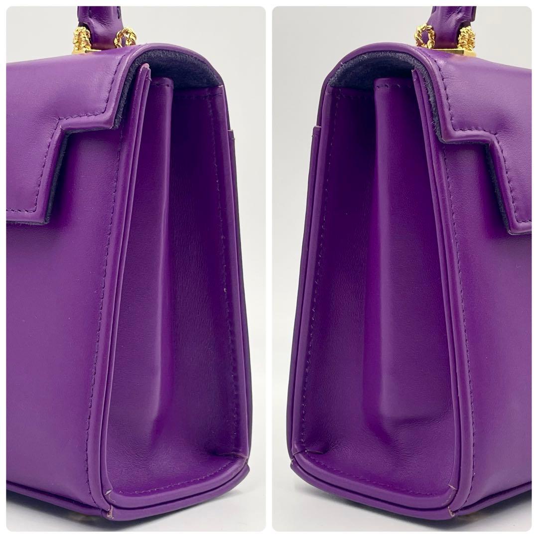 【定価45万・極美品】ロウナーロンドン ジュディ ハンドバッグ 2way 希少色