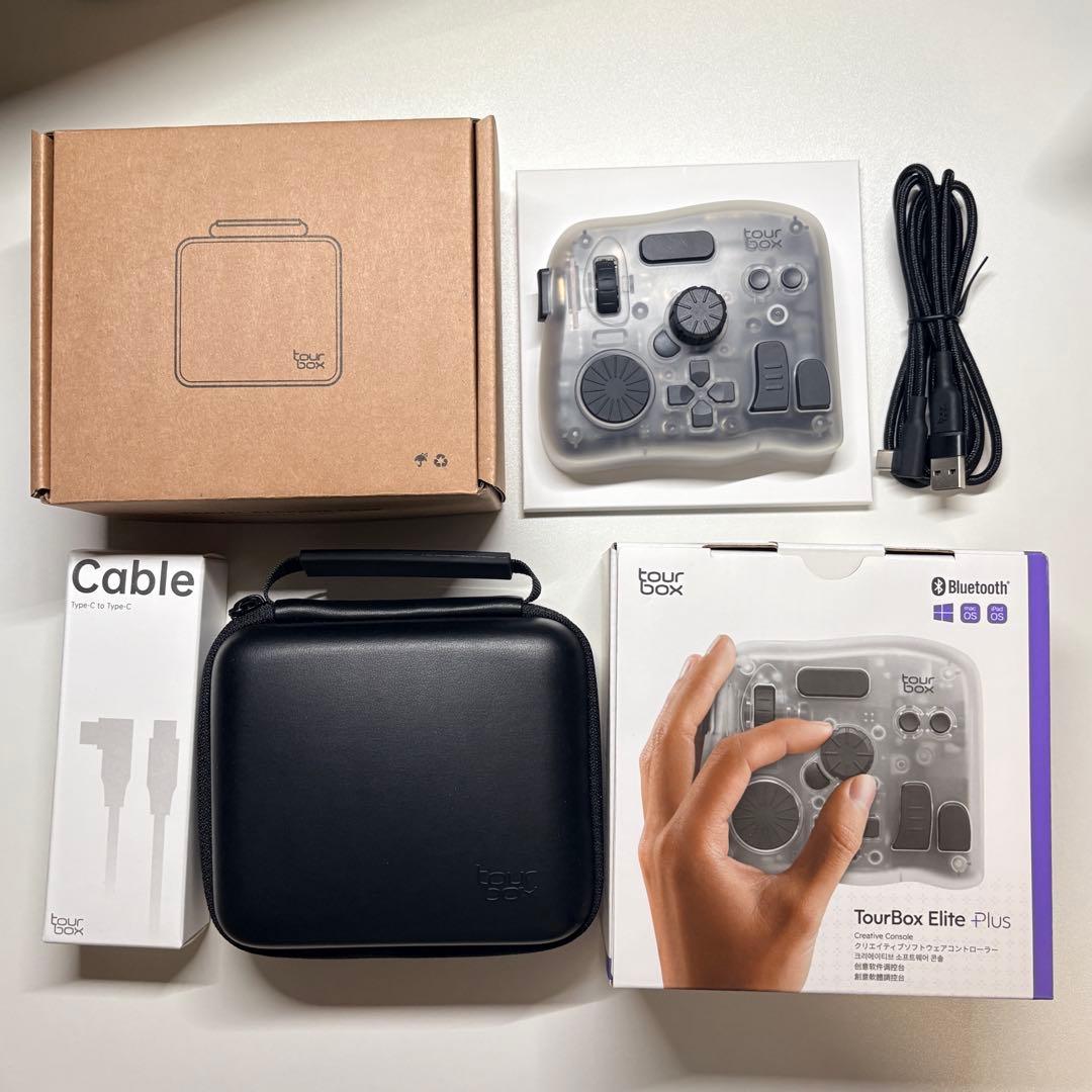 【最終値下げ】 TourBox Elite Plus キャリーケース&ケーブル付