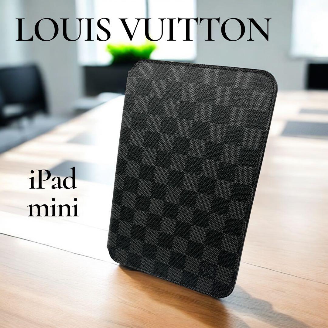 LOUIS VUITTON ダミエ iPad mini カバー 手帳型 美品