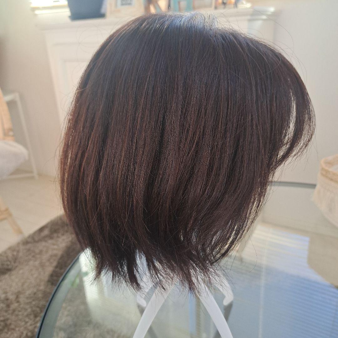 ワンステップ　ウィッグ　Sサイズ　人毛100%