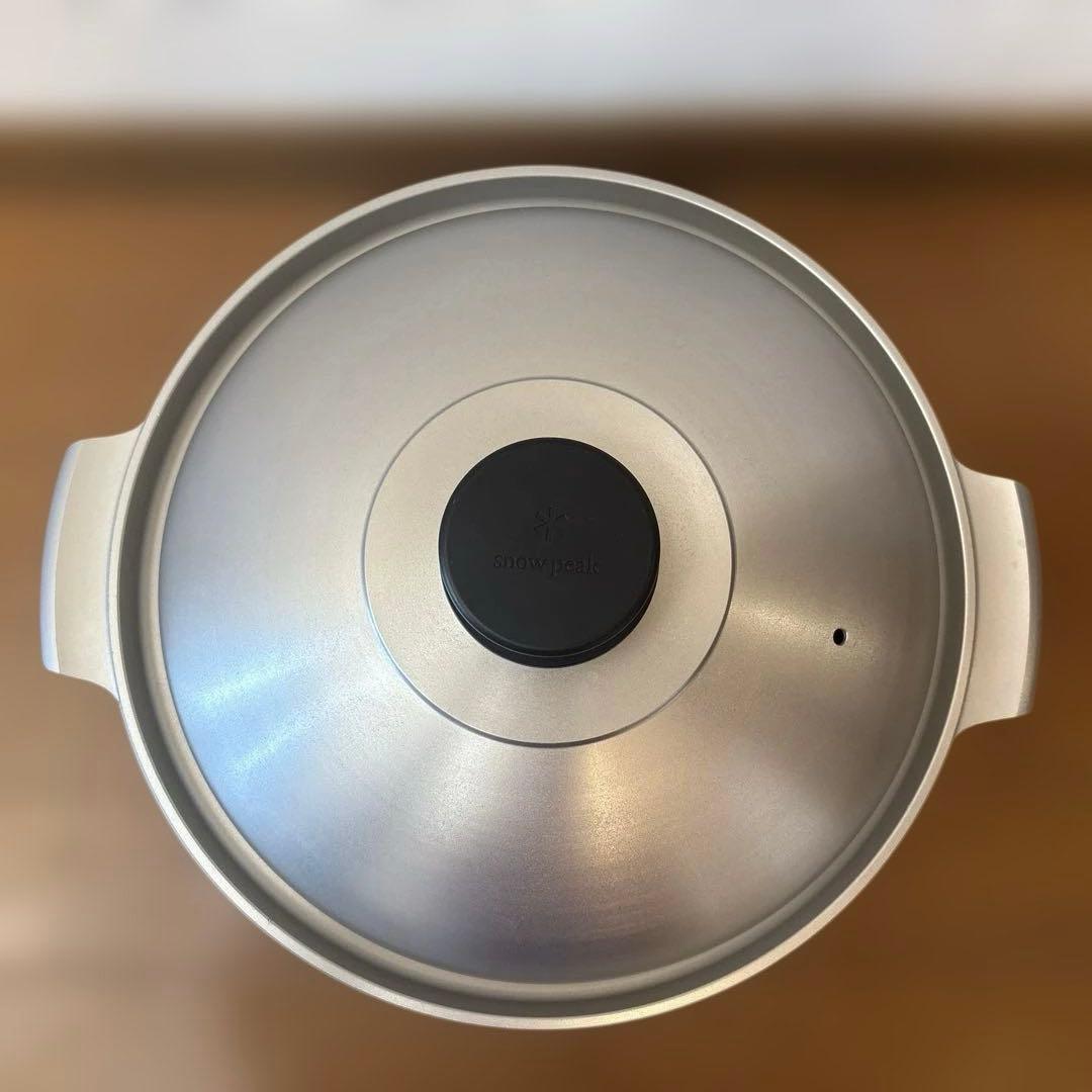 スノーピーク Peak野宴鍋 30CS-250 両手鍋 ケース付き