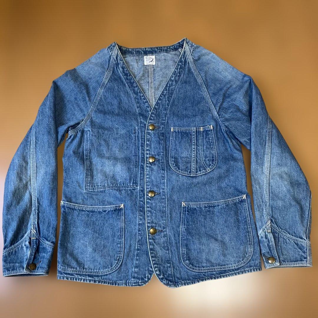 オアスロウ　ノーカラーカバーオール