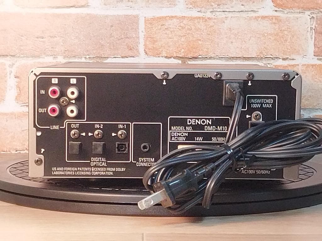 DENON DMD-M10　MDデッキ　デノン デンオン
